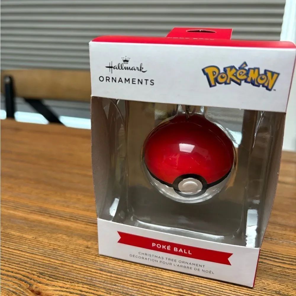 Hallmark Red and White Poké Mon Ball Ornament